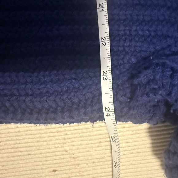 Free People Navy Oversized Cowl Neck Sweater - Picture 4 of 7